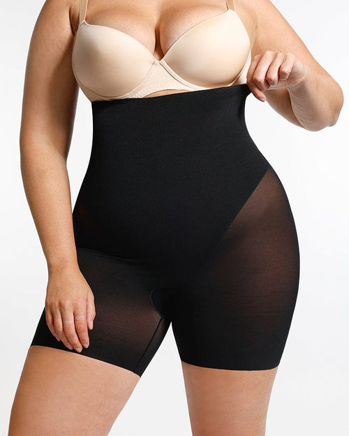 AirSlim® Semi-Sheer Mesh Smoothing Shorts