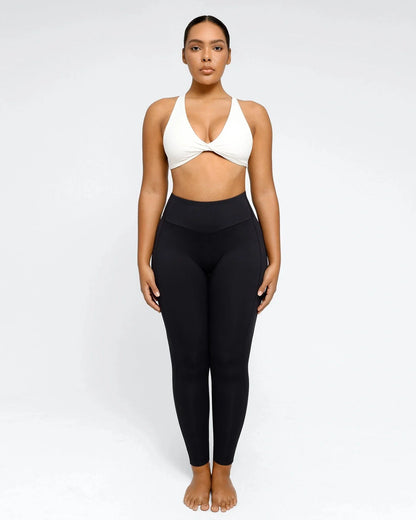 Built-In Thong Soft Smoothing Legging