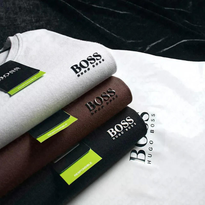 [🔥Ofertas Pré-Black Friday🔥] CAMISETA BOSS - Pack con 3 camisetas