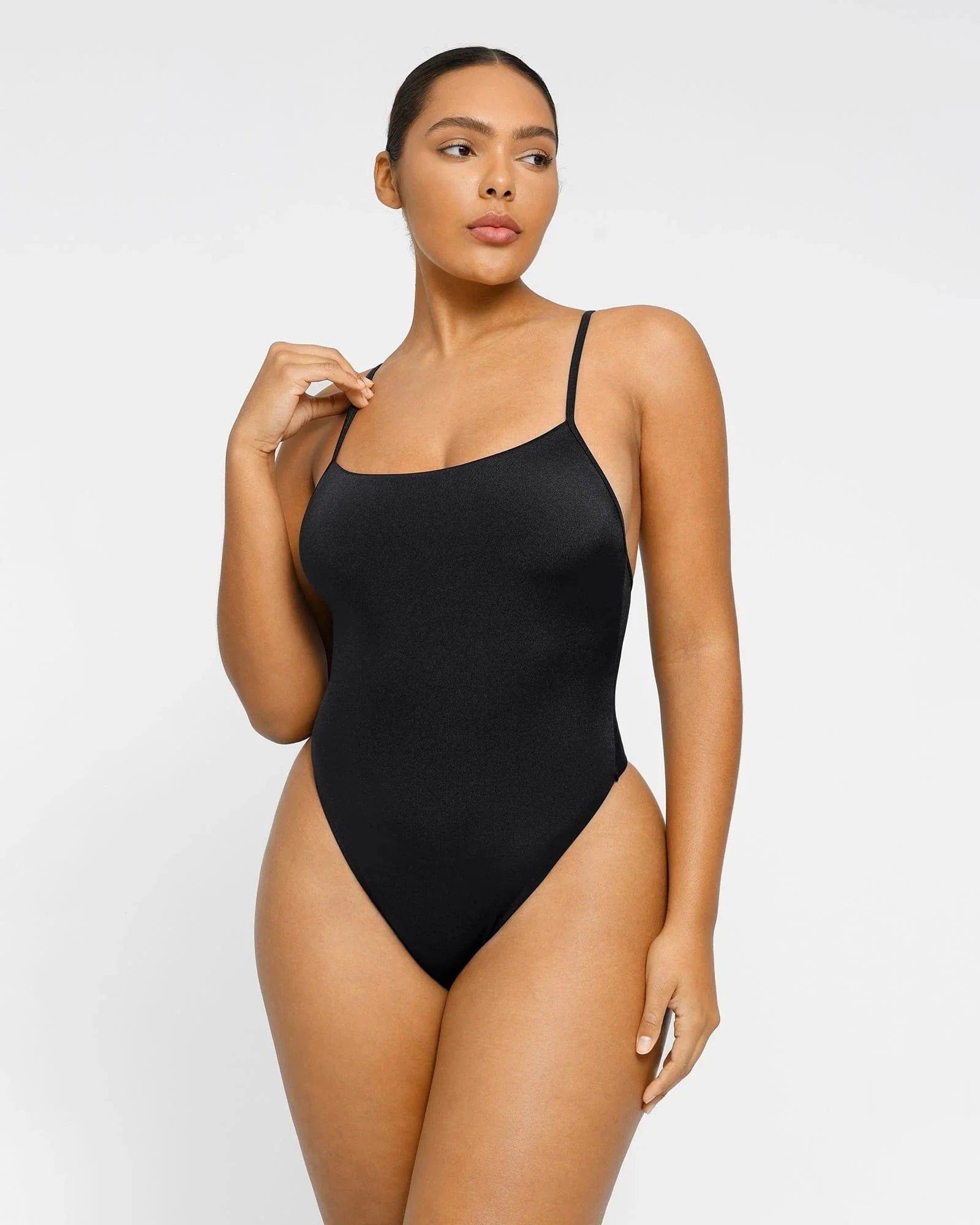 Pearlshine Active Scoop Neck Swimsuit