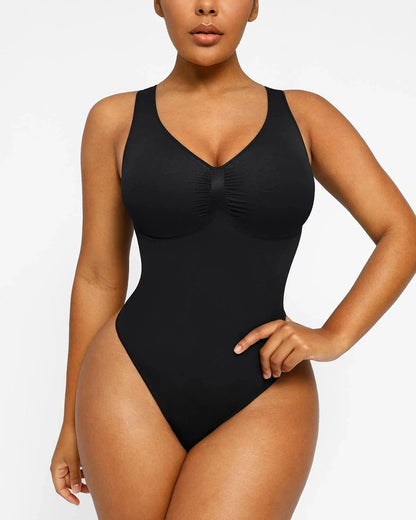 PowerConceal™ 2.0 V-Neck Thong Bodysuit