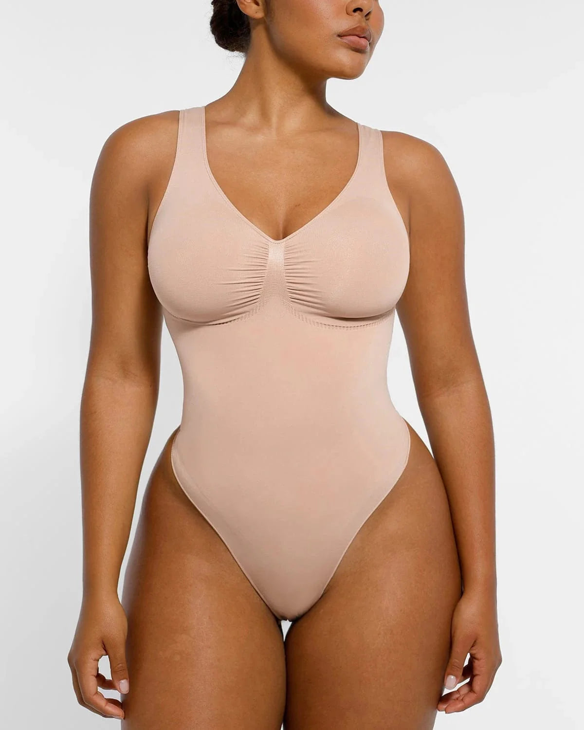 PowerConceal™ 2.0 V-Neck Thong Bodysuit