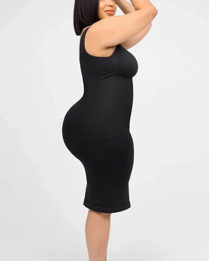 PowerConceal™ Plus Curve Midi Shaping Dress