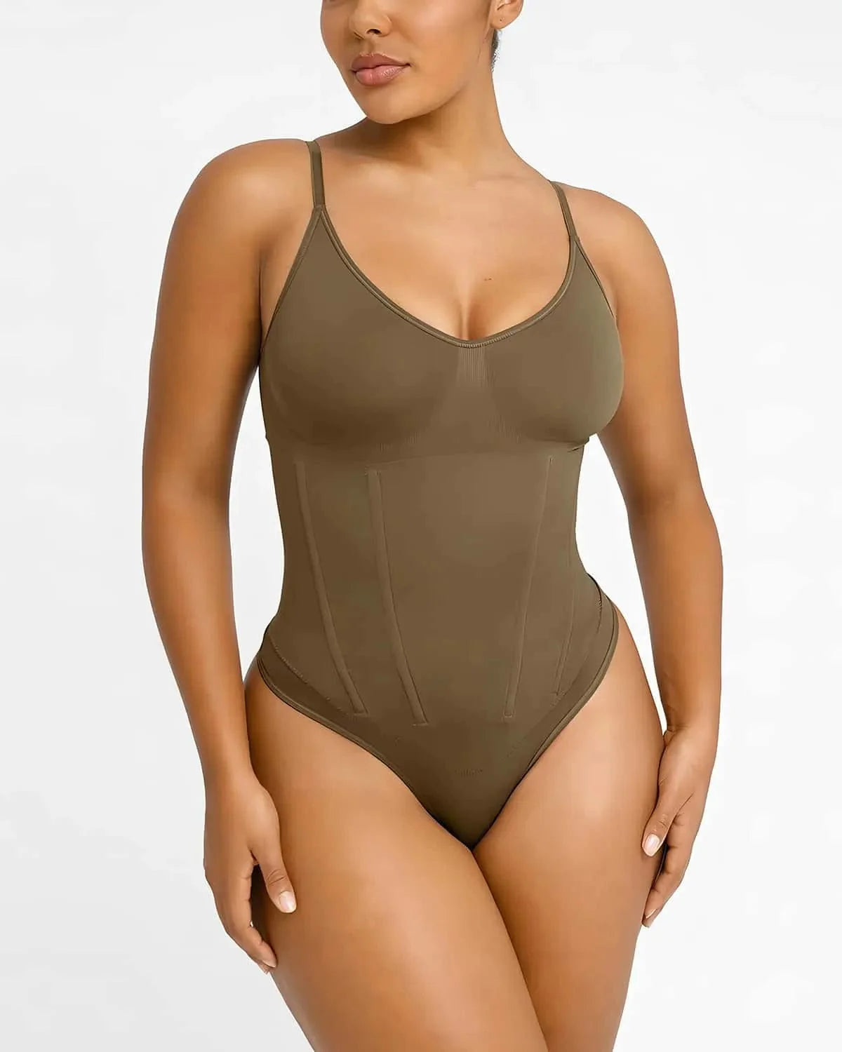 PowerConceal™ Waist Boning Corset Bodysuit