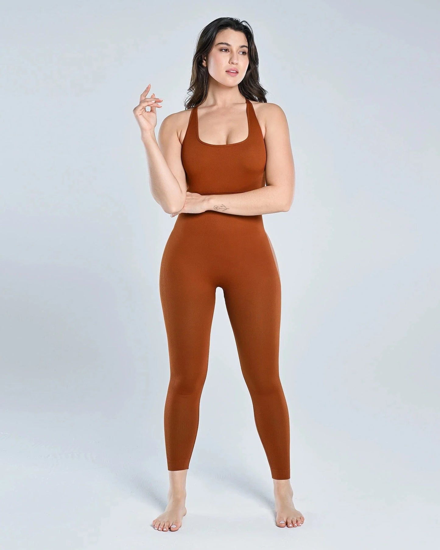 Premium Seamless Full Length Bodysuit